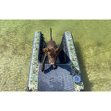 Solstice Watersports Inflatable PupPlank Dog Ramp - XL Sport - Camo - Fishing Monsters