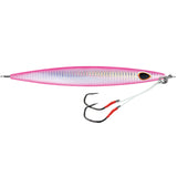 Williamson Kensaki 120 Jig - 5.25" - 4.25oz - Silver Pink Zebra - Fishing Monsters