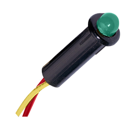 Paneltronics LED Indicator Light - Green - 120 VAC - 5/32