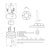 Scanstrut DS16-P Vertical Cable Seal - Fishing Monsters