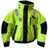 First Watch AB-1100 Flotation Bomber Jacket - Hi-Vis Yellow/Black - Large