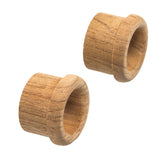 Whitecap Teak Finger Pull - 5/8" Barrel Length - 2 Pack - Fishing Monsters