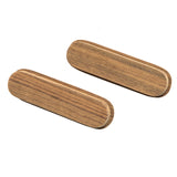 Whitecap Teak Oblong Drawer Pull - 4-1/16"L - 2 Pack - Fishing Monsters