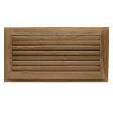 Whitecap Teak Louvered Insert - 9-3/8" x 18" x 3/4" - Fishing Monsters