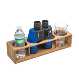 Whitecap Teak Four Insulated Drink/Binocular Rack - Fishing Monsters