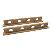 Whitecap Teak Lock-In Four-Rod Storage Rack - Fishing Monsters