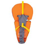 Full Throttle Baby-Safe Vest - Infant to 30lbs - Orange/Grey - Fishing Monsters