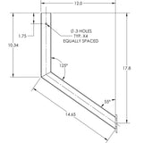 TACO Stainless Steel Table Column - Fishing Monsters