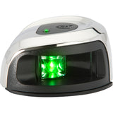 Attwood LightArmor Deck Mount Navigation Light - Stainless Steel - Starboard (green) - 2NM - Fishing Monsters