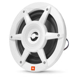 JBL 6.5" Coaxial Marine RGB Speakers - White STADIUM Series - Fishing Monsters