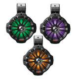 Boss Audio 6.5" B62RGB Amplified RGB Waketower Speakers - Matte Black - 750W - Fishing Monsters