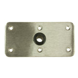 Springfield KingPin™ 4" x 8" - Stainless Steel - Rectangular Base (Standard) - Fishing Monsters