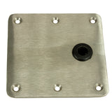 Springfield KingPin™ 7" x 7" Offset - Stainless Steel - Square Base (Standard) - Fishing Monsters