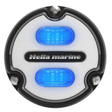 Hella Marine Apelo A1 Blue White Underwater Light - 1800 Lumens - Black Housing - White Lens - Fishing Monsters