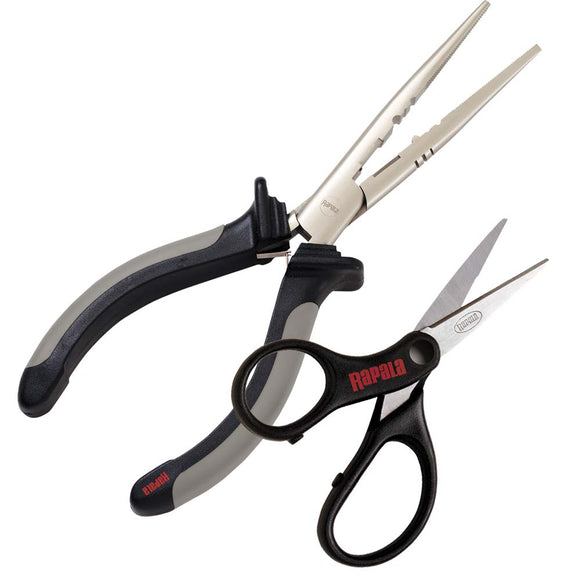 Rapala Pliers & Super Line Scissors Combo