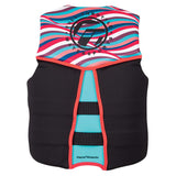 Full Throttle Women's Rapid-Dry Flex-Back Life Jacket - Women's XS - Pink/Black - Fishing Monsters