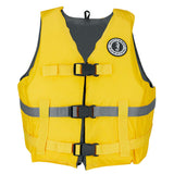 Mustang Livery Foam Vest - Yellow - XL/XXL - Fishing Monsters