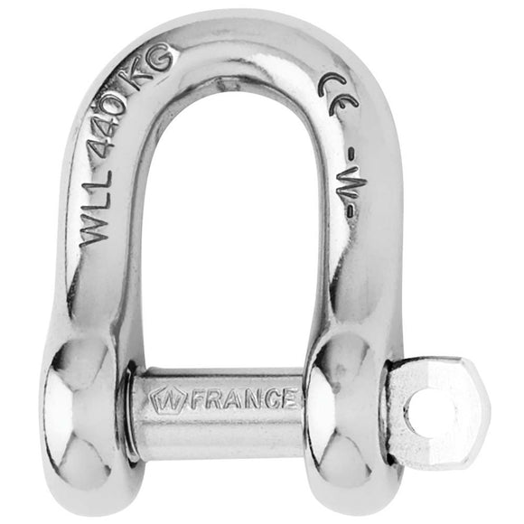 Wichard Captive Pin D Shackle - Diameter 8mm - 5/16