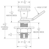 TACO Quick Release Fender Lock Kit - Fishing Monsters