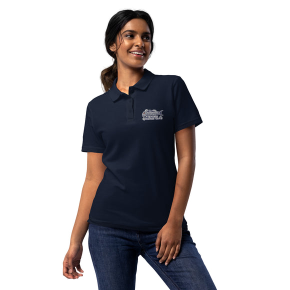 Polo Shirt Women’s Pique - Timeless Polo for Any Occasion - Fishing Monsters