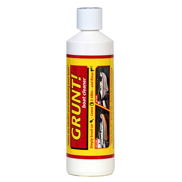 GRUNT! 16oz Boat Cleaner - Removes Waterline & Rust Stains - Fishing Monsters