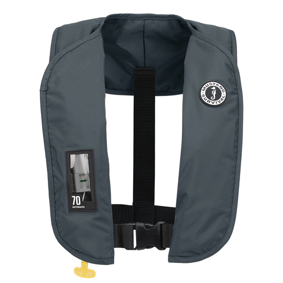 Mustang MIT 70 Automatic Inflatable PFD - Admiral Gray - Fishing Monsters