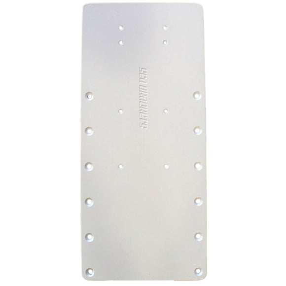 Sea Brackets 18” Straight Trolling Motor Plate - Fishing Monsters