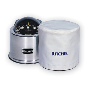 Ritchie GM-5-C 5" GlobeMaster Binnacle Mount Compass Cover - White - Fishing Monsters