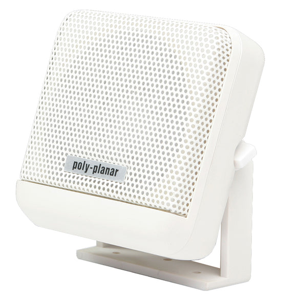 Poly-Planar MB-41 10 Watt VHF Extension Speaker - White - Fishing Monsters