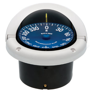 Ritchie SS-1002W SuperSport Compass - Flush Mount - White - Fishing Monsters