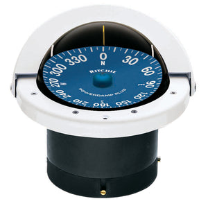 Ritchie SS-2000W SuperSport Compass - Flush Mount - White - Fishing Monsters