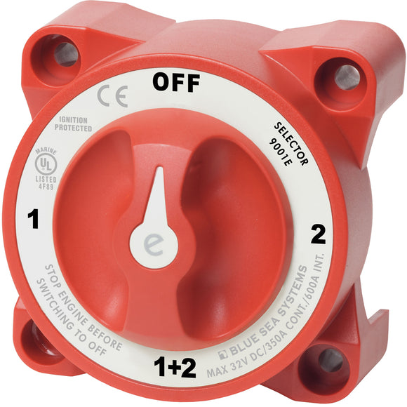 Blue Sea 9001e e-Series Battery Switch Selector - Fishing Monsters