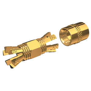 Shakespeare PL-258-CP-G Gold Splice Connector For RG-8X or RG-58/AU Coax. - Fishing Monsters