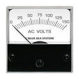 Blue Sea 8244 AC Analog Micro Voltmeter - 2" Face, 0-150 Volts AC - Fishing Monsters