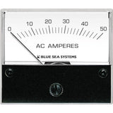 Blue Sea 9630 AC Analog Ammeter  0-50 Amperes AC - Fishing Monsters