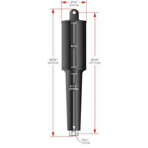 Lenco 102XD Extreme Duty Actuator - 12V - 4-1/4" Stroke - Fishing Monsters