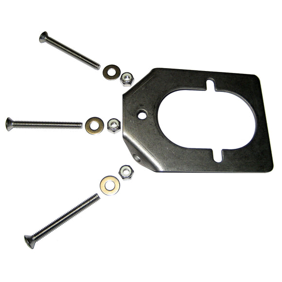 Lee's Stainless Steel Backing Plate f/Medium Rod Holders - Fishing Monsters