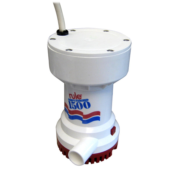 Rule 1500 G.P.H. Automatic Bilge Pump - Fishing Monsters