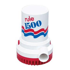 Rule 1500 G.P.H. Bilge Pump - Fishing Monsters