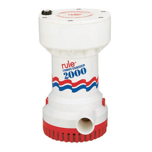 Rule 2000 G.P.H. Automatic Bilge Pump - Fishing Monsters