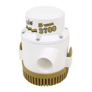 Rule 3700 G.P.H. "Gold Series" Bilge Pump - Fishing Monsters