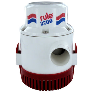 Rule 3700 G.P.H. Bilge Pump Non Automatic 12V - Fishing Monsters