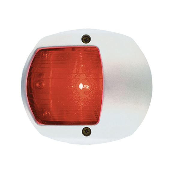 Perko LED Side Light - Red - 12V - White Plastic Housing - Fishing Monsters