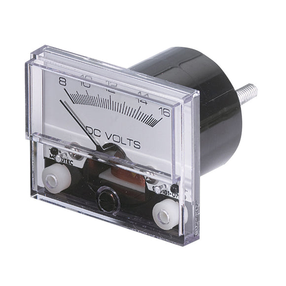 Paneltronics Analog DC Ammeter - 0-50DCA - 1-1/2