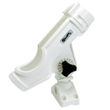 Scotty Powerlock Rod Holder White w/241 Side/Deck Mount - Fishing Monsters