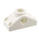 Scotty Combination Side / Deck Mount - White - Fishing Monsters