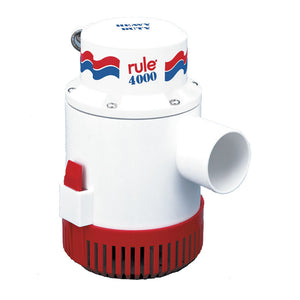 Rule 4000 Non-Automatic Bilge Pump - 12V - Fishing Monsters