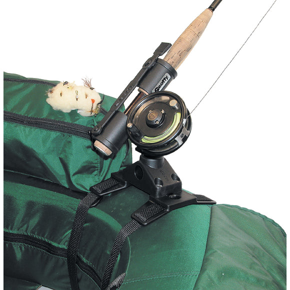 Scotty 267 Fly Rod Holder w/266 Float Tube Mount - Fishing Monsters