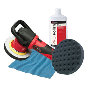 Shurhold Dual Action Polisher Start Kit w/Pro Polish, Pad & MicroFiber Towel - Fishing Monsters