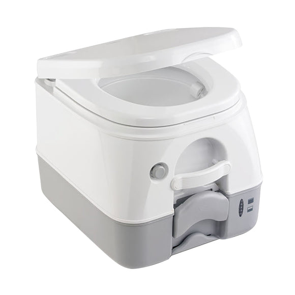 Dometic 974 MSD Portable Toilet w/Mounting Brackets - 2.6 Gallon - Grey - Fishing Monsters